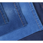 インディゴは衣服のための有機性デニムの生地98%の綿2%のスパンデックスを印刷した