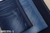 339gsm女性のジーンズ65の綿33ポリエステル2スパンデックスの汚れのデニムの生地ロールスロイス