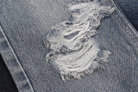 424gsm 12.5 100%のジーンズのための綿によってリサイクルされるデニムの生地