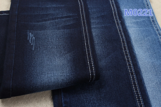 62/63"友好的な伸縮自在のデニムのジーンズの生地材料11oz Eco