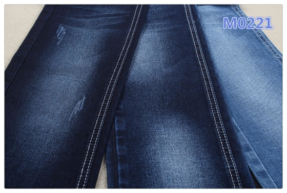 62/63"友好的な伸縮自在のデニムのジーンズの生地材料11oz Eco