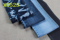 9.7Oz粗紡糸ののり抜き綿ポリエステル スパンデックスのジーンズの生地が付いている二重中心の伸張のデニムの生地