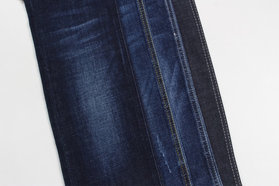熱売りと卸売 濃い青いクロスシェッチスルーブジーンズ織物