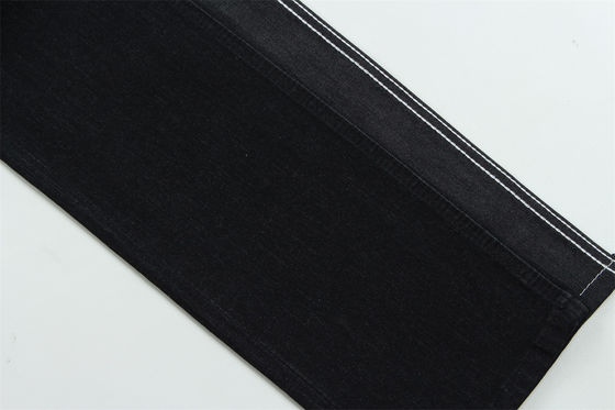 濃い黒色 高ストレッチスラブ デニム 織物 子供や女性用 ジーンズ