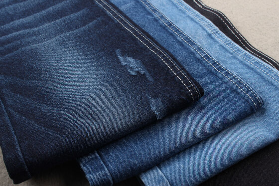 新しいファッショントレンド リサイクルコットンデニム生地 12%リサイクルコットンと88%コットン 11オンス エコフレンドリー