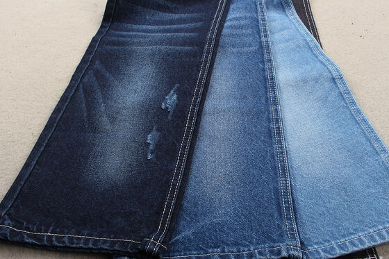 新しいファッショントレンド リサイクルコットンデニム生地 12%リサイクルコットンと88%コットン 11オンス エコフレンドリー