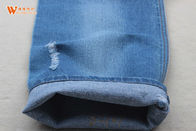 14本のオンスの100%の綿のヘビー級の未加工デニムの生地のデニムのジーンズ材料