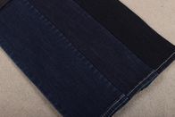 339のGsm 10のOzの柔らかいタッチのインディゴの綿の粗紡糸の伸縮性があるデニムの生地のブルー・ジーンズ材料