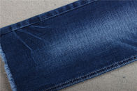インディゴ10oz 70%の綿28%ポリエステルあや目陰影のデニムの生地の伸縮性があるジーンズ材料