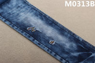 9oz多彩な裏側の粗紡糸の女性ホット パンツのためのJeans伸縮性があるジーンズ材料