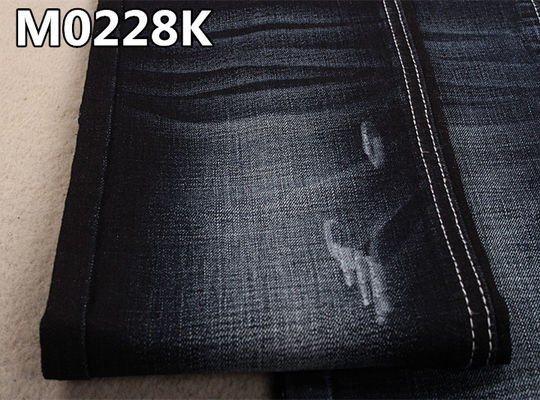 7すくいのインディゴの中型の重量型の粗紡糸のデニムの生地2のElastaneの灰色のデニム材料