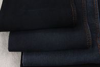 9.5oz 78%の綿の女性の細いジーンズのための黒いデニムのChambrayの生地