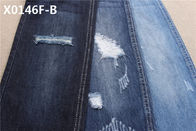 9.1 Ozのボーイ・フレンド様式のジーンズのための濃紺ののり抜き100綿のデニムの生地