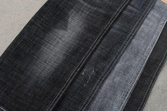 女性の人のジーンズStocklotのためのGOTS 12.8Ozの綿ポリエステル スパンデックスのデニムの生地