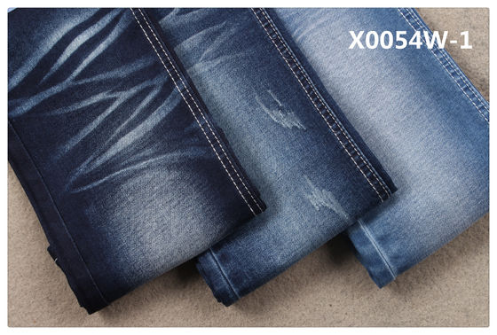 未加工女性の服のジャケット8.9 Oz TR Elastaneの極度の伸縮自在のデニムの生地
