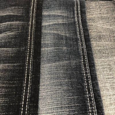 あや目陰影の粗紡糸のデニムの生地