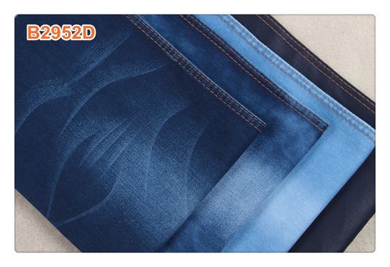 8.5 ozのインディゴのサテンの綿繻子のデニムの生地