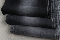 75%の綿の極度の伸張の黒のデニムのLeggingの細いジーンズの生地