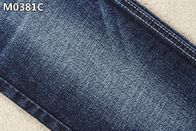 11オンスの人のジーンズのための十字のハッチの綿ポリエステル デニムの生地のわずかなゴム