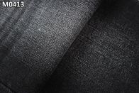 2つの側面の黒いWeft TCの伸張のデニムの生地のゆがみの粗紡糸のジーンズ