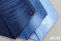 10oz極度の伸張のデニムの生地はスパンデックス女性のジーンズのための中心の綿の二倍になる