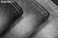 62/63&quot;衣服のための軽い粗紡糸の黒のデニムのジーンズの生地10.5oz