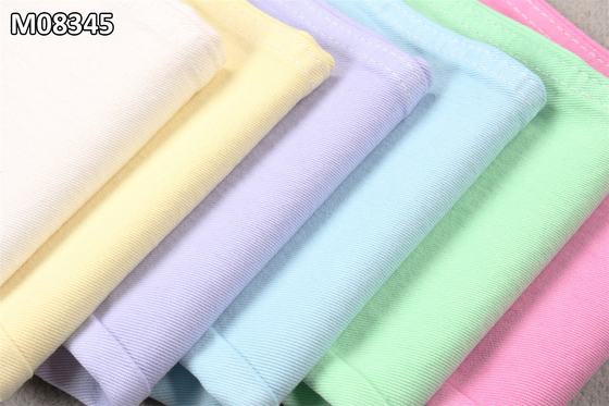 9.7OZ 染料に備える 白いジーンズ織物 RFD ジーンズ織物 冷蔵着色