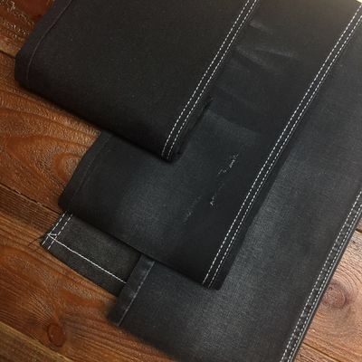 お買い得 Tencleの綿の物質的なデニムの生地のジーンズの黒い色9oz オンライン