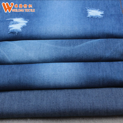 トルコの設計衣服のStocklotのデニムの生地70%Cotton 28%Polyester 2%Spandex