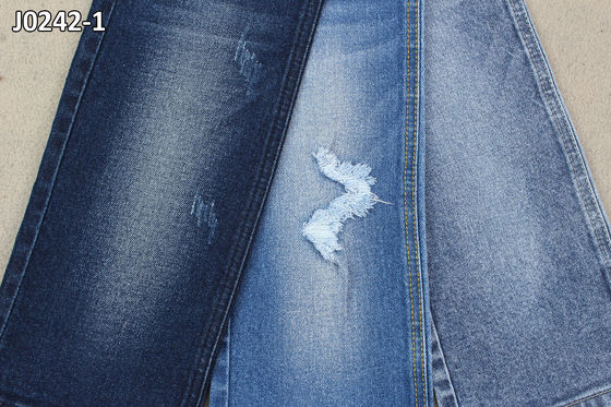 お買い得 11.7 OZの綿のスパンデックスの小さい伸張のデニムの生地の白い裏側 オンライン