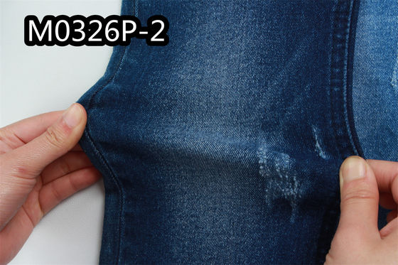 お買い得 女性のための10ozインディゴのデニムの生地は未加工柔らかい98%の綿2%のスパンデックスに人を配置する オンライン