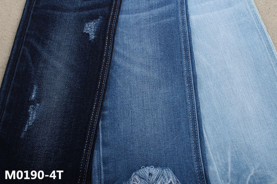 お買い得 390gsm二重中心の伸縮性がある94綿4のスパンデックスの粗紡糸の伸縮性があるデニム材料の生地 オンライン