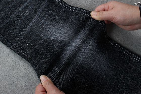 女性の人のジーンズStocklotのためのGOTS 12.8Ozの綿ポリエステル スパンデックスのデニムの生地