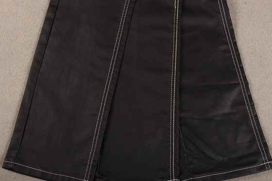 お買い得 8.5 ozの壊れたあや織りのデニムの織物材料は表面の特別な仕上げに塗った オンライン